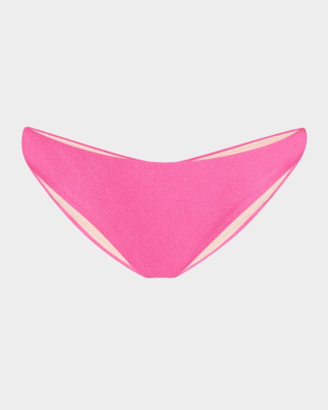 Basic Ruched Bikini Bottoms